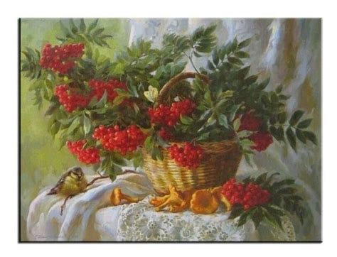 Frameless Flower Oil Painting By Numbers On Canvas Diy 4 Мандала в