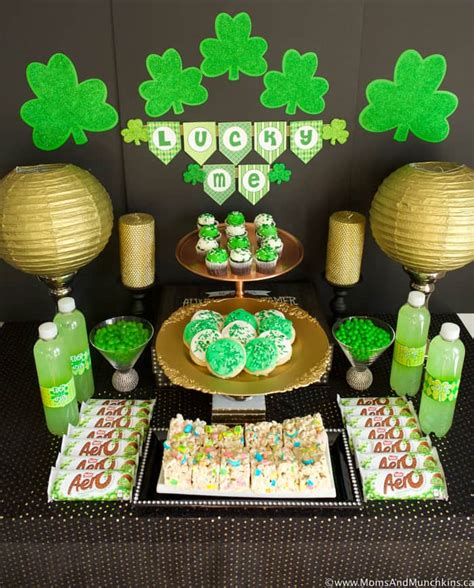 St Patricks Day For Kids Party And Treats Moms And Munchkins