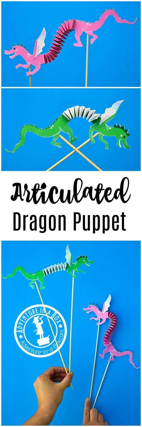 Home » free printables » free printable chinese dragon coloring pages. Articulated Dragon Puppet with Free Printable Template | 손 ...