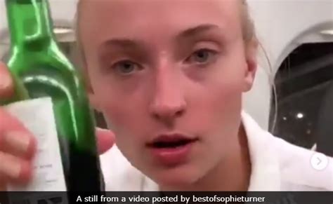 Sophie Turners Reaction To The Viral Bottle Cap Challenge Is Priceless