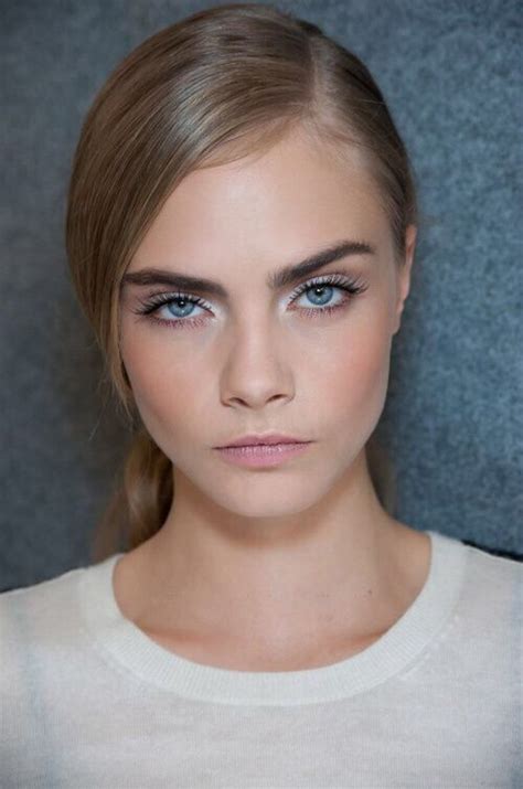 Makeup Cara Delevigne Clearly The Feminine Natural And Primed Look Cara