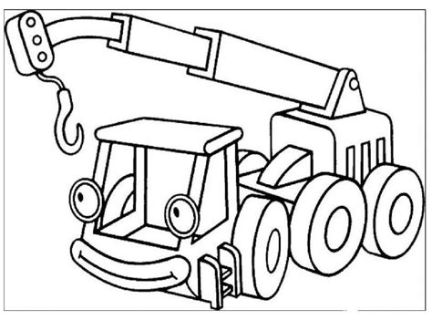 Top 25 truck coloring pages: Construction Crane Coloring Page at GetColorings.com ...