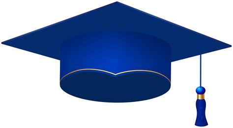 Graduation Clipart 2021 Transparent Blue Graduation Cap Png Clipart