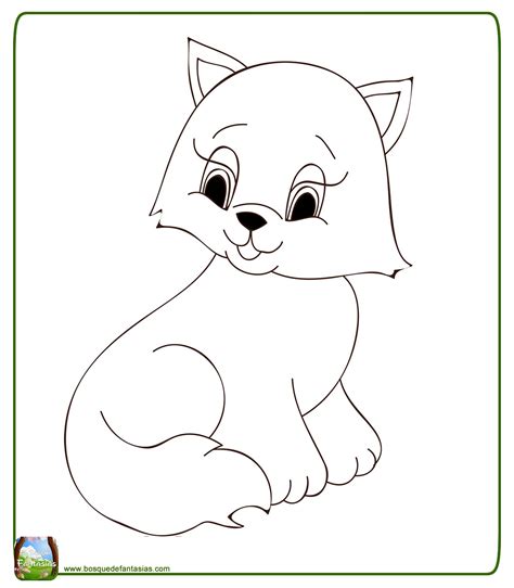 99 Dibujos De Gatos ® Bonitos Gatos Y Gatitos Para Colorear Y Pintar