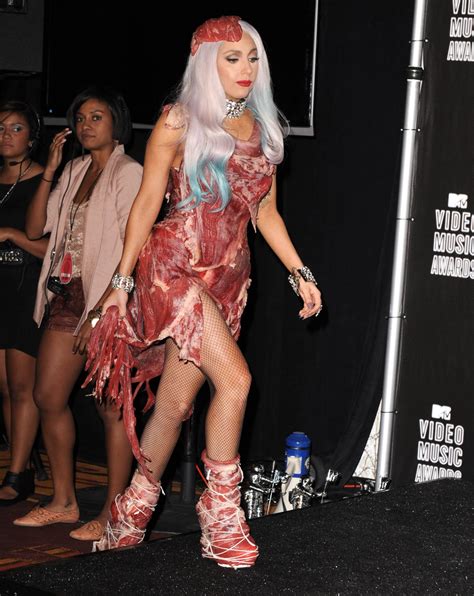 You Can Now Literally Eat Lady Gagas Meat Dress In Case Thats