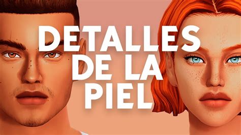 Todos Mis Detalles De La Piel 👀 Los Sims 4 Cc Links 💚 Youtube