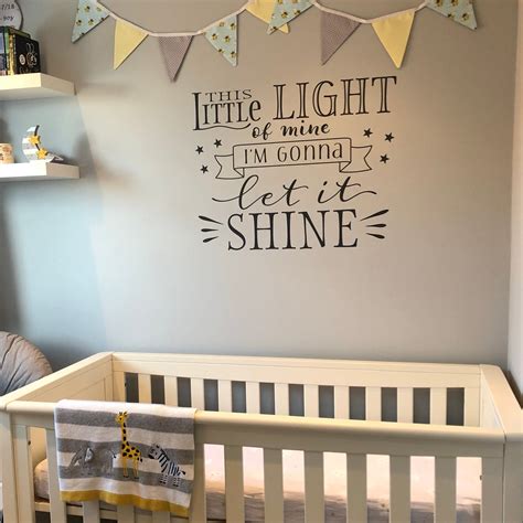 This Little Light Of Mine Vinyl Wall Decal Im Gonna Let It Shine