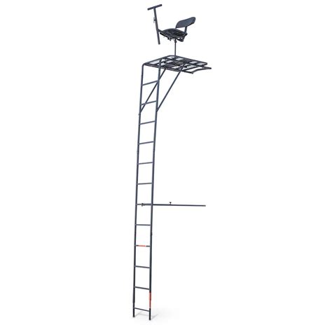 Guide Gear 17 Deluxe 360 Degree Swivel Seat Ladder Tree Stand