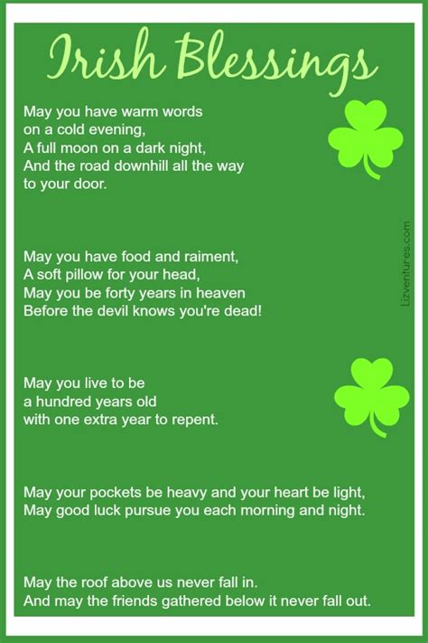 Irish Sayings Blessings And Proverbs