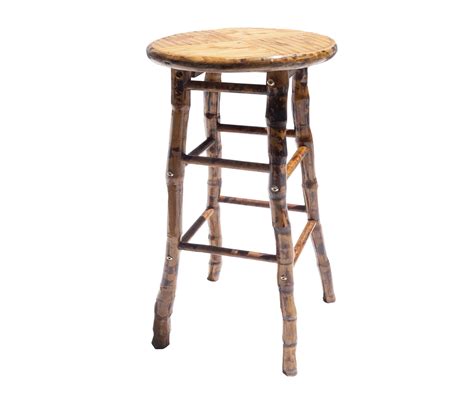 Wood Bamboo Bar Stool Party Unlimited
