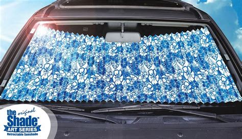 Retractable car auto window sun shade visor windshield roller blind universal. Dash Designs The Shade Retractable Car Window Sunshade ...