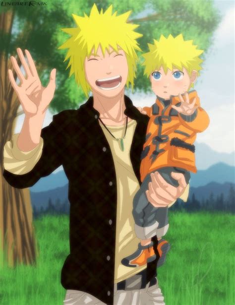 Minato And Baby Naruto ~ Soooo Cuty Lágrimas Escorrem