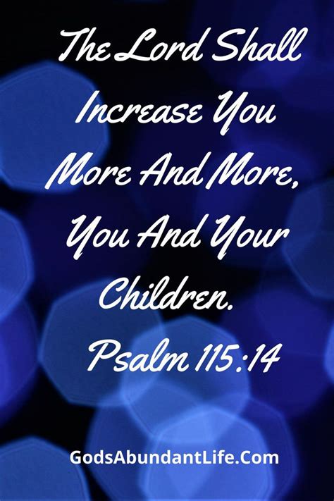 Psalm 1154 For Our Children Get Closer To God Psalm 115 Hope In God