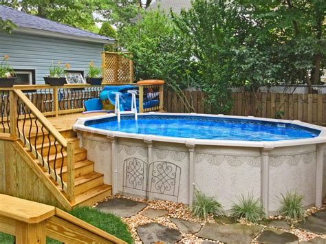 Above Ground Pool And Deck Ideas