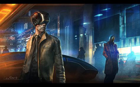 Sci Fi Cyberpunk Picture Image Abyss
