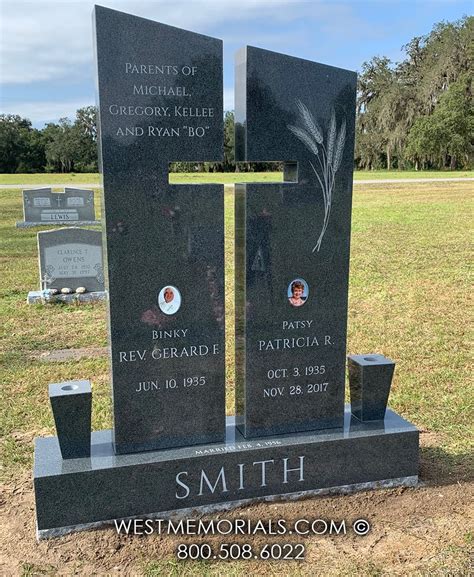 Smith Monument And Headstone Designs By West Memorials Tombstone