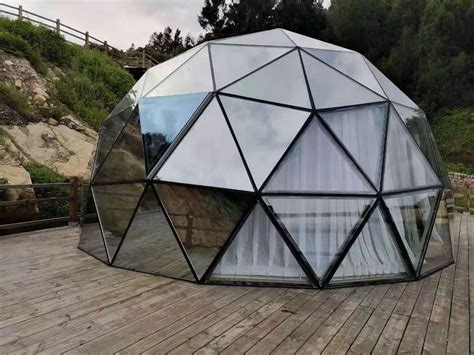 Geodesic Glass Dome 16 Ft In Diameter By Domespaces Gd0165 Etsy Canada