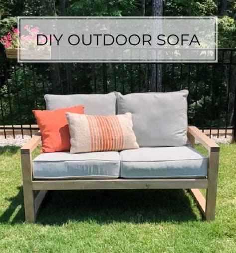 Diy Outdoor Sofa Free Woodworking
