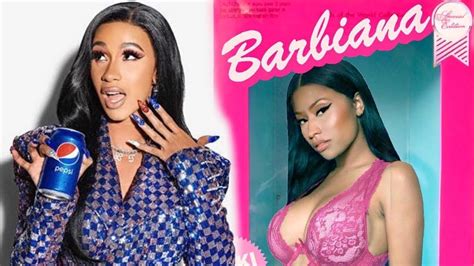 Nicki Minaj Throws Major Shade At Cardi B Barbiana Who Copied Who