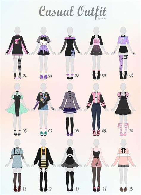 Open 215 Casual Outfit Adopts 31 By Rosariy Fashion Design