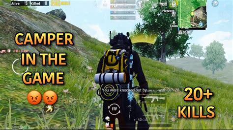 Camper In The Game 😡😡 Pubg Squad Gameplay Video Youtube