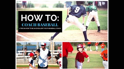 Coaching Tips How To Be An Excellent Youth Baseball Coach Youtube