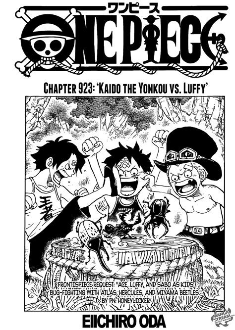 One Piece Manga Chapter 923 Review: Kiado - Otaku Orbit