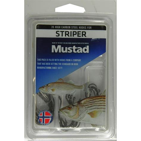 Mustad Assorted Striper Hook Kit Size Asstd 35pc