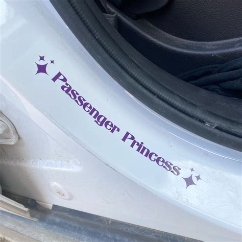 Passenger Princess Car Decal Dcprints