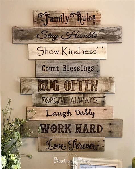 18 Rustic Wall Art & Decor Ideas That Will Transform Your Home - Craft-Mart