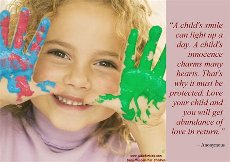 Quotes About Smile Of A Child 38 Quotes