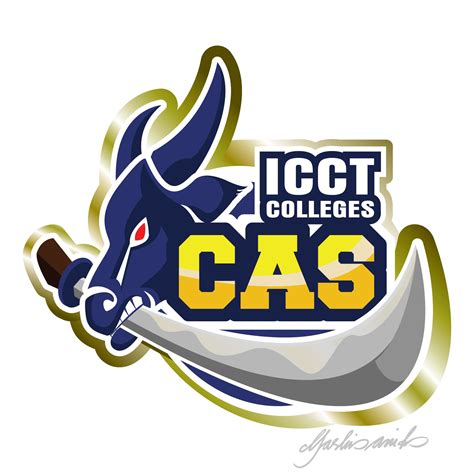 Icct Colleges College Of Arts And Sciences Tamaraw Warriors Emblem