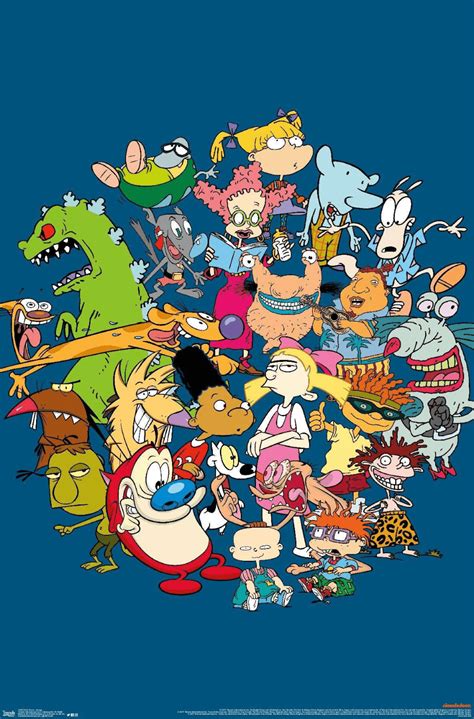 90s Nickelodeon Cartoon Characters