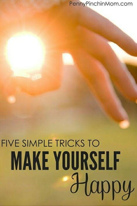 Happiness isn't something that should be seen as work. How to Make Yourself Happy (Five Simple Tricks)