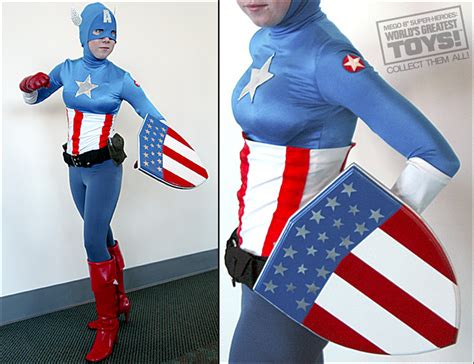 cosplay capitan america girls