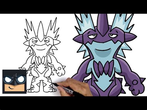 Learn how to draw a pokemon with simple step by step instructions. How To Draw Toxtricity | Pokemon - Videos For Kids