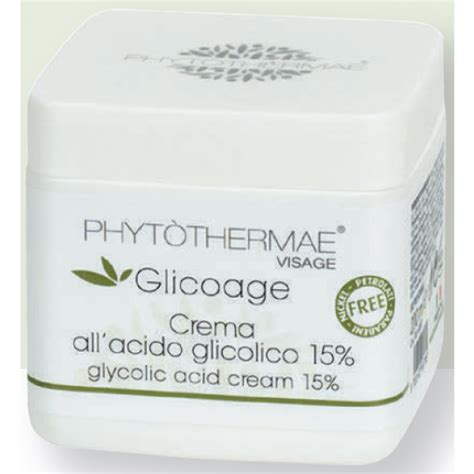 L'acido glicolico è uno dei pochi principi attivi in grado di stimolare l'esfoliazione superficiale della pelle, contribuendo ad eliminare. Crema all acido glicolico 15% 200ml