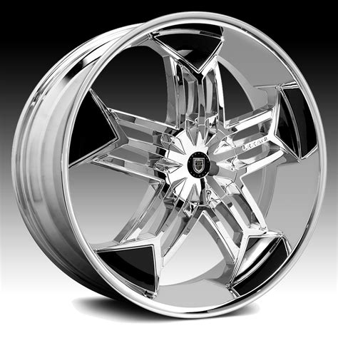 Lexani Tristo Chrome Custom Wheels Rims Lexani Discontinued Wheels