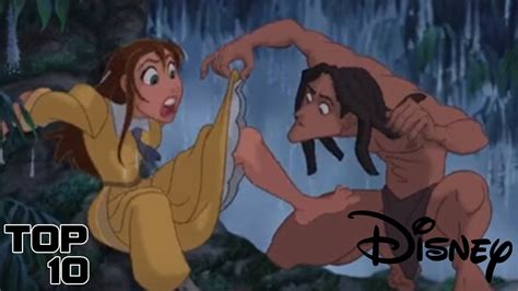Top 10 Shocking Disney Moments Youtube