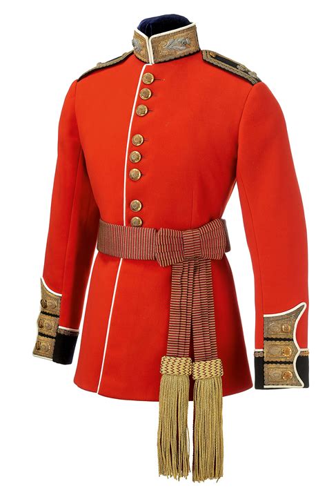 British Scots Guards Officers Scarlet Uniform And State Sash From