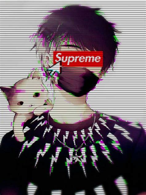 Anime supreme guy ringtones and wallpapers free by zedge. #supreme #like #anime #glitch #love #3d | Menino de anime, Anime, Foto tokyo ghoul