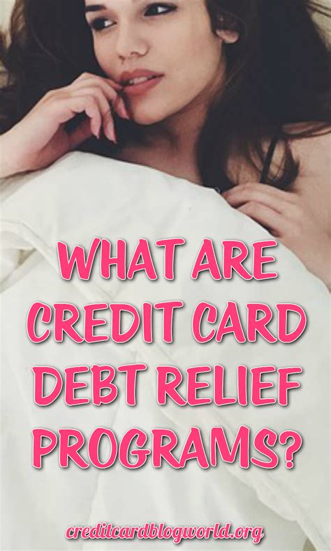 Debt consolidation makes it easier to reduce your credit card debt by combining multiple balances into a single balance, ideally with more favorable terms. What Are Credit Card Debt Relief Programs? | Debt relief programs, Credit card debt relief, Debt ...