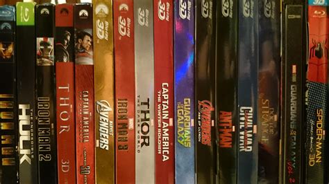 Marvel Blu Ray Collection Marvel Studios Cinematic Universe Collector