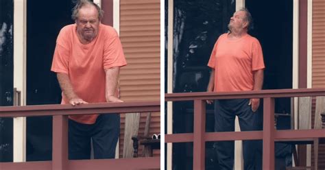 Jack Nicholson Looks Disheveled As He Was Spotted For The First