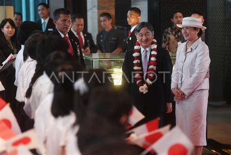Kunjungan Kaisar Jepang Naruhito Ke Indonesia ANTARA Foto