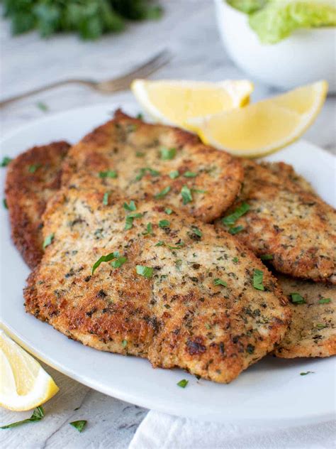 Italian Chicken Cutlets Juicy And Tender Marcellina In Cucina