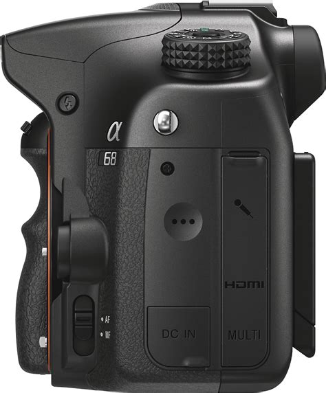Best Buy Sony Alpha A68 Dslr Camera Body Only Black Ilca 68