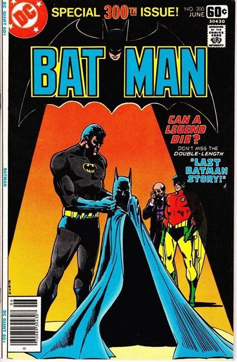Batman 300 1940 1st Series June 1978 Dc Comics Grade Nm Etsy