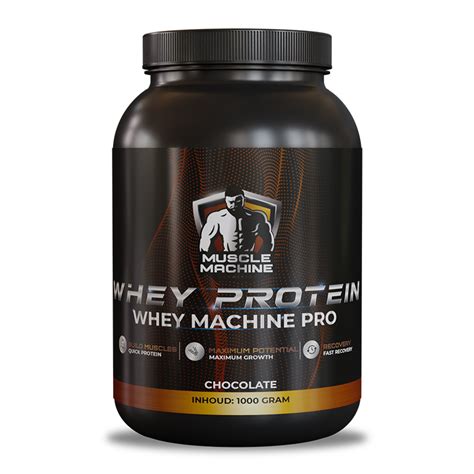 Whey Protein Muscle Machine Nutrition Hoogwaardige Kwaliteit Supplementen