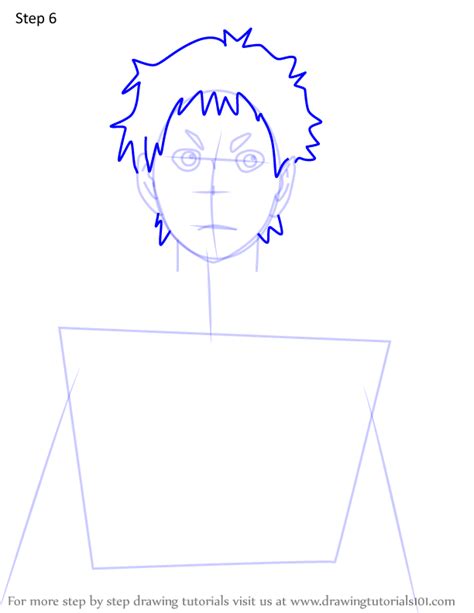 How To Draw Isamu Nakashima From Haikyuu Haikyuu Step By Step